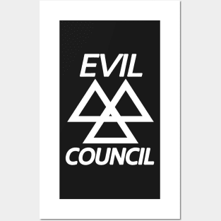 Kung Pow Enter the Fist - Evil Council (white) Posters and Art